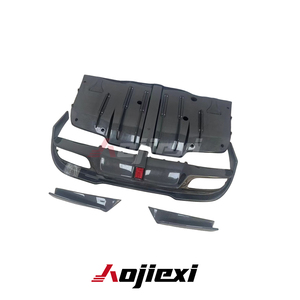 Difusor de Parachoques Trasero de Fibra de Carbono Estilo IMP para <span class=keywords><strong>Mercedes</strong></span> Benz W205 Clase C <span class=keywords><strong>C43</strong></span> C63 4 Puertas 2015+ Kit de Carrocería con Lip Trasero - Product Image 5