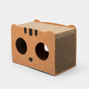 Two Layers <strong>Cat</strong> Scratching Nest Wear-resistant Integrated <strong>Cat</strong> <strong>House</strong> Durable Scratching <strong>Cat</strong> Climbing Frame - Product Image 3