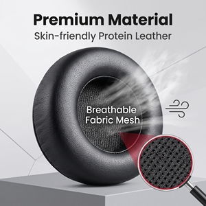 Almohadillas de Repuesto para Auriculares <span class=keywords><strong>Koss</strong></span> Porta Pro PP/KSC35/KSC75/KSC55/KSC50, Almohadillas de Cuero/Tela de Malla - Product Image 5