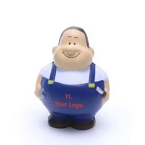 Juguete Antiestrés Promocional de Peluche con Forma de Reparador, Pelota de PU Anti-Espuma - Product Image 1
