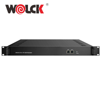 Modulador DVB-T 8 en 1, Modulador Digital RF IP a DVB-T, Multiplexación y Codificación para Sistema de Cabecera CATV, Salida IP a RF