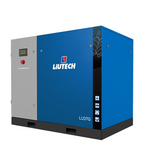 Liutech คอมเพรสเซอร์อัดอากาศแบบสกรู Lu37g แม่เหล็กถาวรคอมเพรสเซอร์อุตสาหกรรมความถี่แปรผัน - Product Image 1