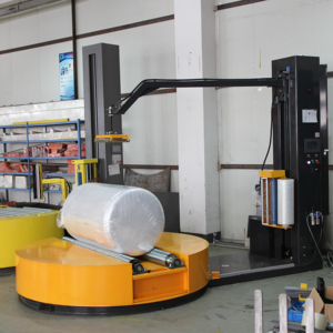 Reel Wrapper <strong>Paper</strong> Roll <strong>Wrapping</strong> Cylindrical Stretch Film <strong>Wrapping</strong> Packaging <strong>Machine</strong> - Product Image 6