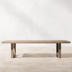 SUNWAY Nuovo arrivo di lusso in legno di Teak mobili <span class=keywords><strong>da</strong></span> esterno in legno di Teak tavolo <span class=keywords><strong>da</strong></span> pranzo per giardino - Product Image 4