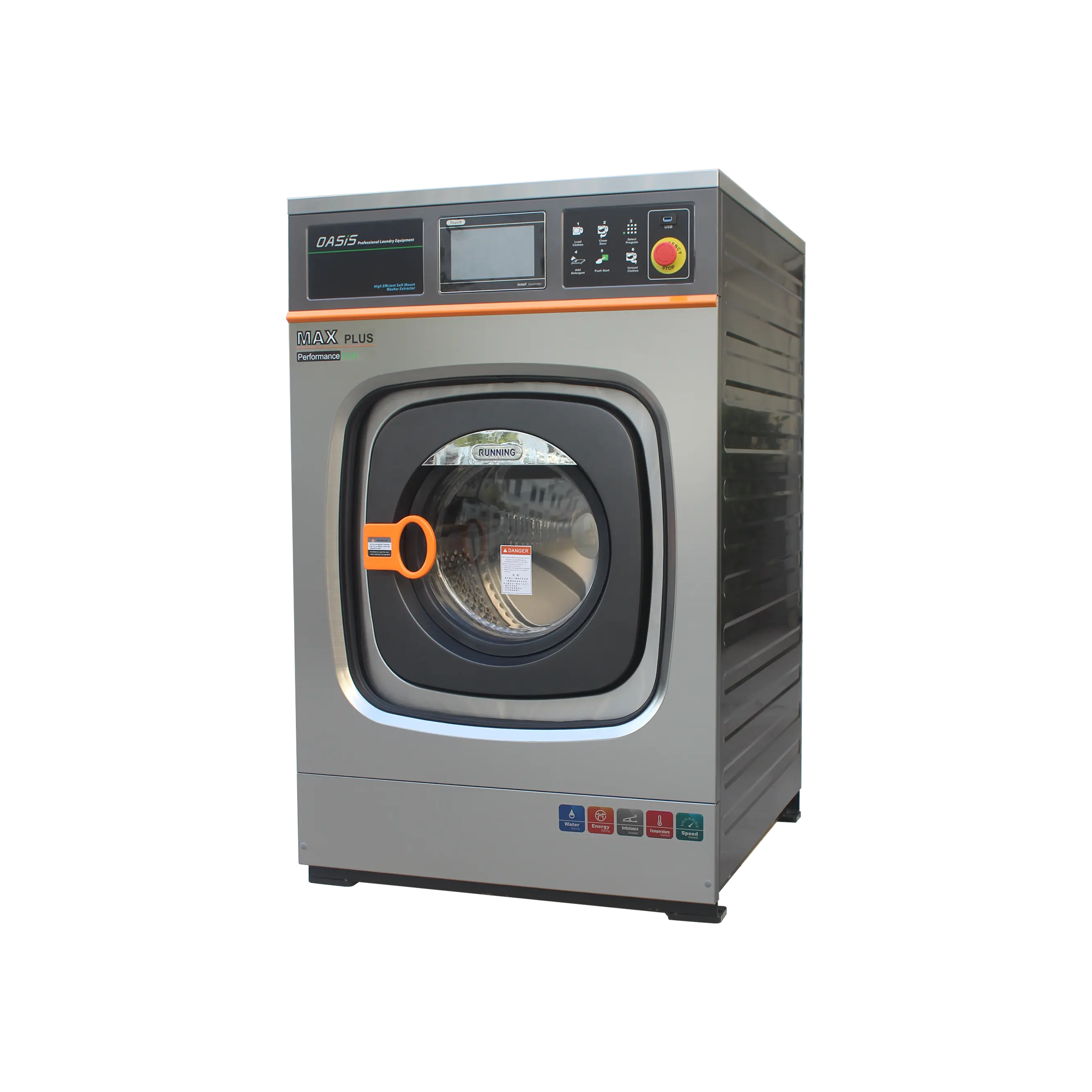 Prezzo di fabbrica diretta attraente lavatrici per estrattore di piccole dimensioni completamente automatico 20Kg lavatrice industriale