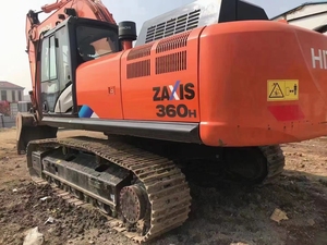Excavadora Hidráulica Hitachi ZX360 de 36 Toneladas con Pocas Horas de Uso |   Excavadora de cadenas usada de segunda mano fabricada en Japón para movimiento de tierras - Product Image 5