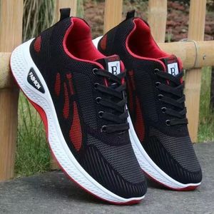 Zapatos Deportivos Antideslizantes con Suela Gruesa Modernos y Versátiles para Hombre Zapatos Casuales de PU - Product Image 1