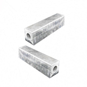 Anode marine pour coque de navire, anodes en zinc pour bateau, lingot de zinc - Product Image 3