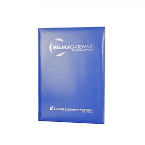 Fabbrica a buon mercato <span class=keywords><strong>A4</strong></span> formato <span class=keywords><strong>cartellina</strong></span> in similpelle di cartone certificato di laurea con Logo Foil - Product Image 2