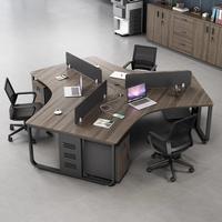 Poste de travail modulaire avec cloison, design moderne, mobilier de bureau, table de travail, vente en gros, poste de travail personnalisé