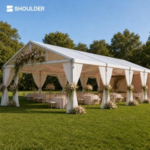 Carpa Elegante <span class=keywords><strong>de</strong></span> Aluminio para Bodas, Carpa Grande para Eventos al Aire Libre, Carpa <span class=keywords><strong>de</strong></span> Lujo para Fiestas en Jardín, Impermeable, con Estructura <span class=keywords><strong>de</strong></span> PVC Resistente, para 200 <span class=keywords><strong>Personas</strong></span> - Product Image 2