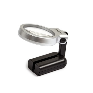 <span class=keywords><strong>2X</strong></span> Kính Lúp Chiếu Sáng Gấp Gọn Lớn 4X, Kính Lúp LED Rảnh Tay Có Chân Đỡ Để Đọc Sách, May Vá - Product Image 2