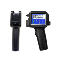 Imprimante jet d'encre thermique légère à couleur unique de 12,7 mm pour l'impression de codes de date et de logos sur tuyaux en PVC, vente directe usine