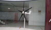 Haute qualité 100W 200W 300W 400W moulin à vent 12v 24V éolienne horizontale 5 pales maison éolienne