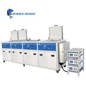 آلة التنظيف الصناعية فوق الصوتية Blue Whale آلة تنظيف 108 لتر مع شطف وجفاف تعمل بالموجات فوق الصوتية - Product Image 3