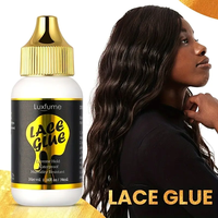 Colle Gel pour Perruques 38ml, Adhésif Imperméable pour Perruques, Adhésif Durable Unisexe pour Accessoires Capillaires, Convient à Tous Types de Cheveux