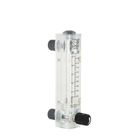 Flowtech Rotamètre d'eau acrylique à faible coût pic d'eau chaude liquide Type de panneau Débitmètre Débitmètre OEM