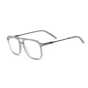 2023 yeni tasarım moda asetat çerçeveleri optik gözlük erkekler asetat el yapımı gözlük çerçeve