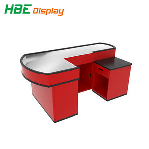 เคาน์เตอร์ชำระเงินซูเปอร์มาร์เก็ตเหล็กทนทาน highbright 1060x850มม. สีที่กำหนดเอง - Product Image 6