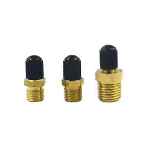 Hot Sale Motorcycle Car Tire Valve Core Vacuum Tire Valve Tire Pressure Monitoring 1/4 NPT Copper Valve