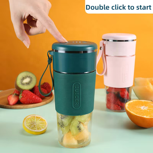 عصارة صغيرة فواكه وخضروات منزلية محمولة صغيرة مساعدة صرفة - Product Image 4