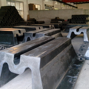 Fender De Borracha Cilíndrica Branca Barco Rub Rail M Tipo Fender De Borracha Marinha - Product Image 2