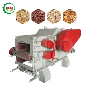 Large Productivity Drum Chipper Shredder For Wood Logs