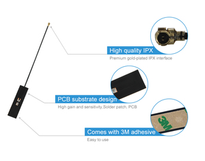 Antenne de téléphone portable Ebyte TX2400-FPC-5015, échantillon gratuit, 3.0 dBi, gain élevé, substrat PCB, anti-interférence, antenne FPC flexible - Product Image 4