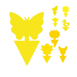 Trampas Adhesivas para Mosquitos de Plantas, Trampas Adhesivas Amarillas de Doble Cara para Moscas de la Fruta, Atrapa <span class=keywords><strong>Insectos</strong></span> para Exteriores, para Mosquitos e <span class=keywords><strong>Insectos</strong></span> Voladores - Product Image 1