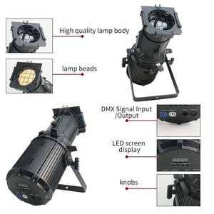 Proyector LED Profesional para Escenario, RGBW DMX, 200W, Luz Elipsoidal LED con Zoom - Product Image 2