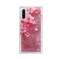 Coque en TPU souple à effet sable mouvant pour Samsung Galaxy S6 Plus S25 Edge S24 Ultra S23 FE A06 A16 A26 A36 A56 A17 A37 A57, motif floral