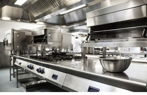 เครื่องดูดควันครัวร้านอาหารสแตนเลสแบบอเมริกัน ผลิตตามสั่งจากโรงงาน เครื่องดูดควันอุตสาหกรรม - Product Image 6