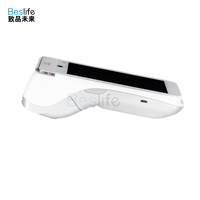 Máquina de Pago de Impresión de Códigos de Escaneo Móvil Android con Pantalla Táctil Grande de 5 Pulgadas, EDC PAX A920 de Segunda Mano, Blanca, de Alta Calidad