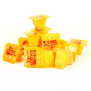 Nieuw Product Mini Pudding Jelly Cup Verse Mango Smaak Jelly Cup Candy
