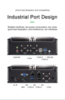 Mini PC Industrial INYUDA IPC-DY12U, Intel Core I5 de 12.ª Generación, Cuatro Núcleos, DDR4 de 4 GB, SSD M.2 NVMe, Windows 10 Pro IPC