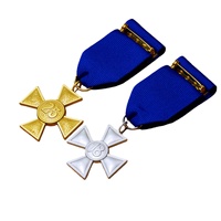 15 ans usine personnalisé métal artisanat prix médaille prussienne service médaille fer croix insigne