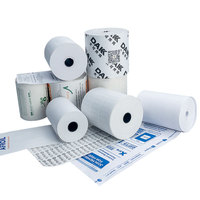Rouleau de papier thermique BAIXIN haute douceur pour caisse enregistreuse 80mm x 80 mètres, impression personnalisée, longue durée de stockage