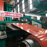 Prix bon marché Tôle d'acier galvanisée enduite de couleur laminée à froid dans le matériau de construction de la bobine
