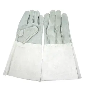 Guaranteed Quality Proper Price Electric Welding Cowhide Long Gloves