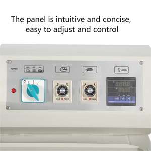 2 in 1 Fm-5540 Wärme schrumpf verpackungs maschine PE-Kunststoff folie Manuelle Abdichtung Schneid-und Schrumpf wickel maschine - Product Image 3