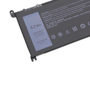 WDXOR 42Wh 11.4V ノートパソコンバッテリー DE Inspiron 13 5000 5368 15-7560 15 5538 13 7368 15 <span class=keywords><strong>5567</strong></span> 15 5568 15 7000 P61F T2JX4 3CRH3用 - Product Image 3