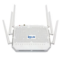 ZIKUN ZC-521T XPON ONU 4GE+2POTS+1CATV+AC2100 WiFi 5 6 Harici Antenli