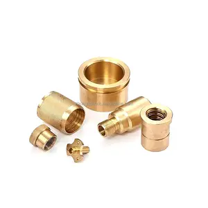 Custom OEM Cheap Brass CNC Service Metal Prototype Machining Brass CNC Parts Brass Turned Components