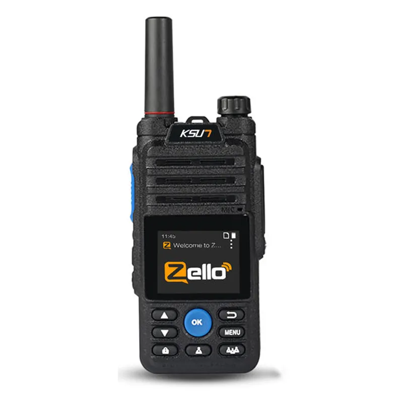 KSUN Radio ZL10 4000mAh Bluetooth, Walkie Talkie jangkauan tidak terbatas