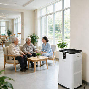 Améliore la qualité du sommeil, affichage numérique intégré, humidificateur commercial, processeur d'<span class=keywords><strong>air</strong></span> à ions négatifs, améliore la qualité de l'<span class=keywords><strong>air</strong></span>, intelligent - Product Image 2