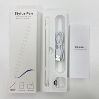 Stylet pour iPad avec batterie 10 heures, pointe POM remplaçable, sensible à l'inclinaison, rejet de la paume, charge magnétique, personnalisable