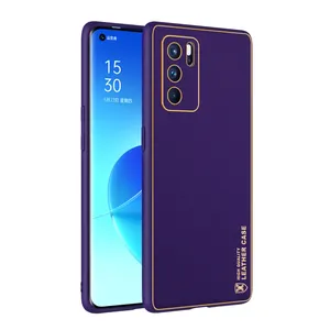 英国电信豪华皮革手机配件封底，适用于Pppo雷诺3 4 5 6 7专业5G A9 2020 Realme XT 9专业A11 K5