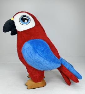 Costume de mascotte de perroquet gonflable <span class=keywords><strong>pas</strong></span> <span class=keywords><strong>cher</strong></span> pour adultes, cosplay de festival, <span class=keywords><strong>Halloween</strong></span>, Noël, vacances, personnage - Product Image 4