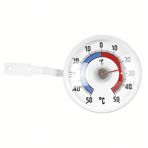 เทอร์โมมิเตอร์วัดอุณหภูมิหน้าต่าง สีขาว 10 ชิ้น สำหรับวัดอุณหภูมิภายในและภายนอกอาคาร - Product Image 2