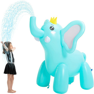 Inflatable Elephant Water Sprinkler 120Cm Outdoor Lawn Toy For Kids Pool Play Unisex PVC Material - Product Image 2